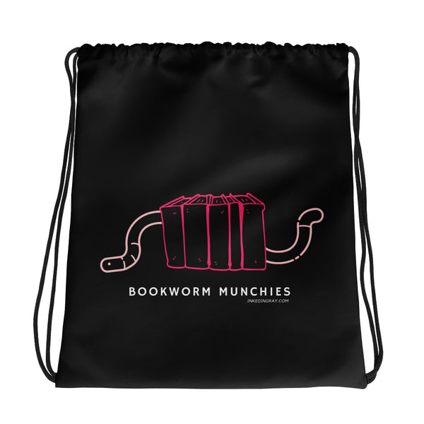 Bookworm Munchies Bag - Pink 22.50