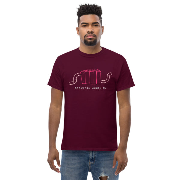 Bookworm Munchies T-shirt - Pink 18.50