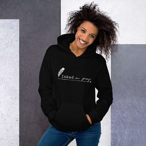 Words Make Art Hoodie - White 37.50