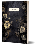 Gothic Rose Notebook-1