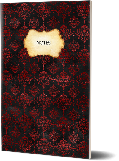 Carnelian Book Box: Vintage Goth