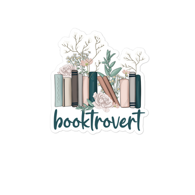 Booktrovert Sticker