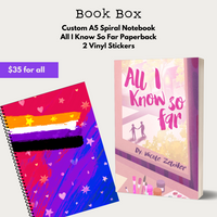 All I Know So Far Book Box