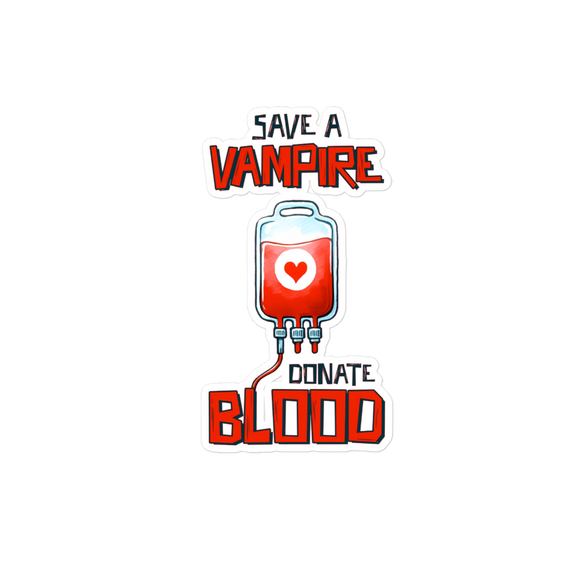 Save a Vampire, Donate Blood