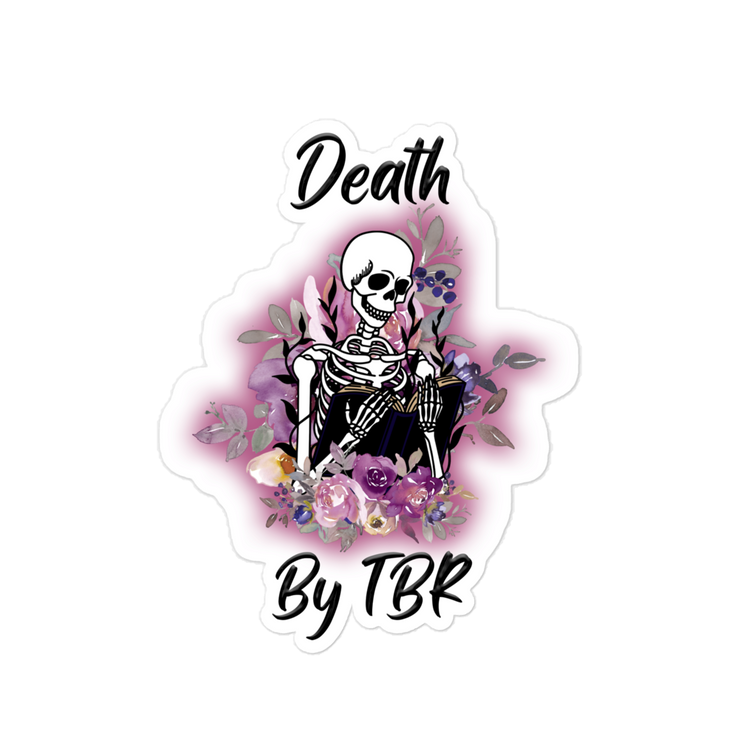 Death by TBR Sticker