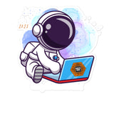 Plot the Astronaut - Sticker