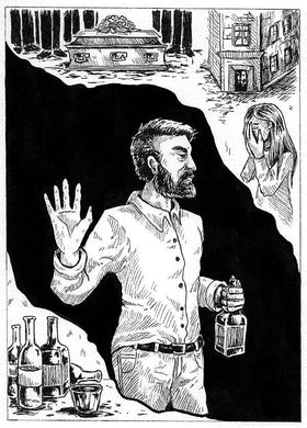 Desperation Art Print (from the novella At The Gate)