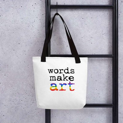 Words Make Art Tote  23.50