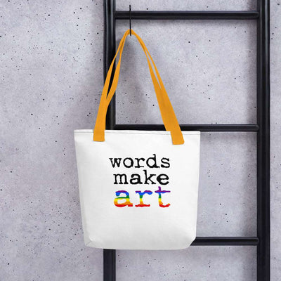 Words Make Art Tote  23.50