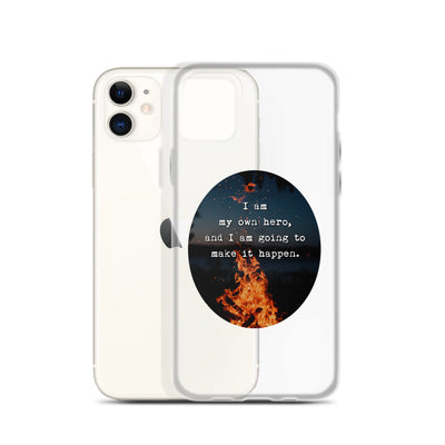 I Am My Own Hero iPhone Case  15.50