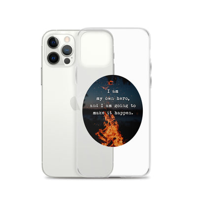 I Am My Own Hero iPhone Case  15.50
