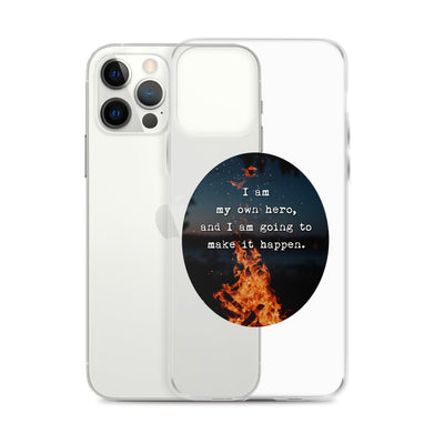 I Am My Own Hero iPhone Case  15.50