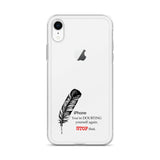 Stop Doubting Yourself iPhone Case  15.50