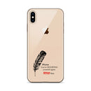 Stop Doubting Yourself iPhone Case  15.50