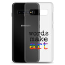 Words Make Art Samsung Case - Pride  15.50