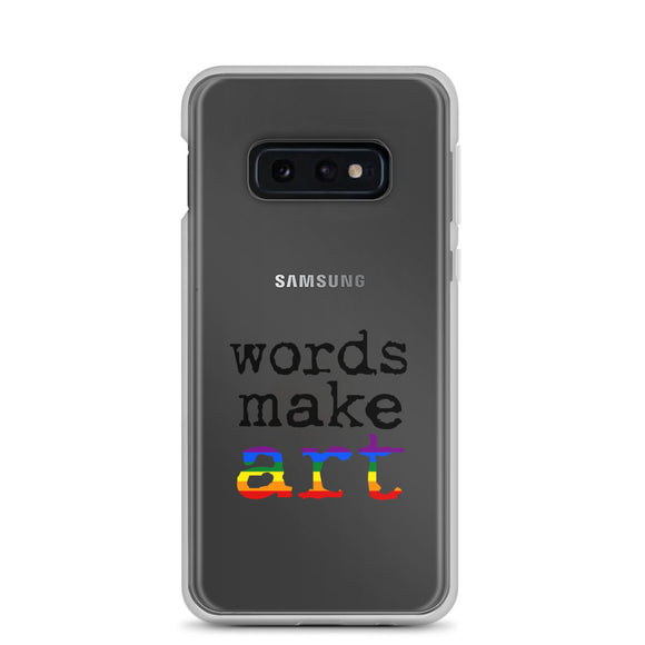 Words Make Art Samsung Case - Pride  15.50