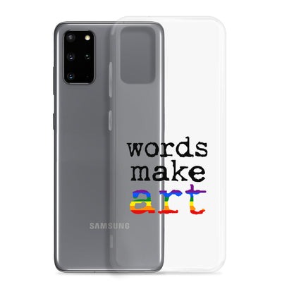 Words Make Art Samsung Case - Pride  15.50