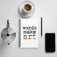 Words Make Art Notebook - Pride  16.50