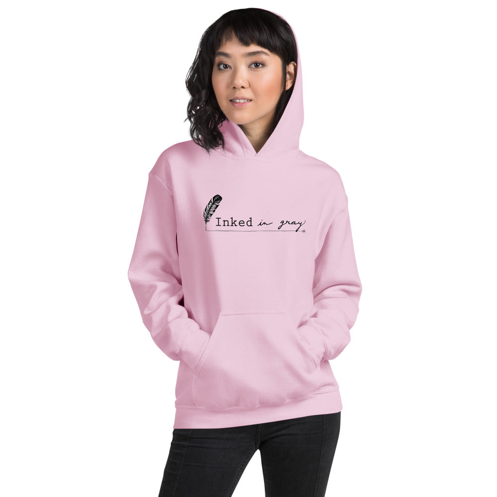 Inked in Gray Hoodie  29.00