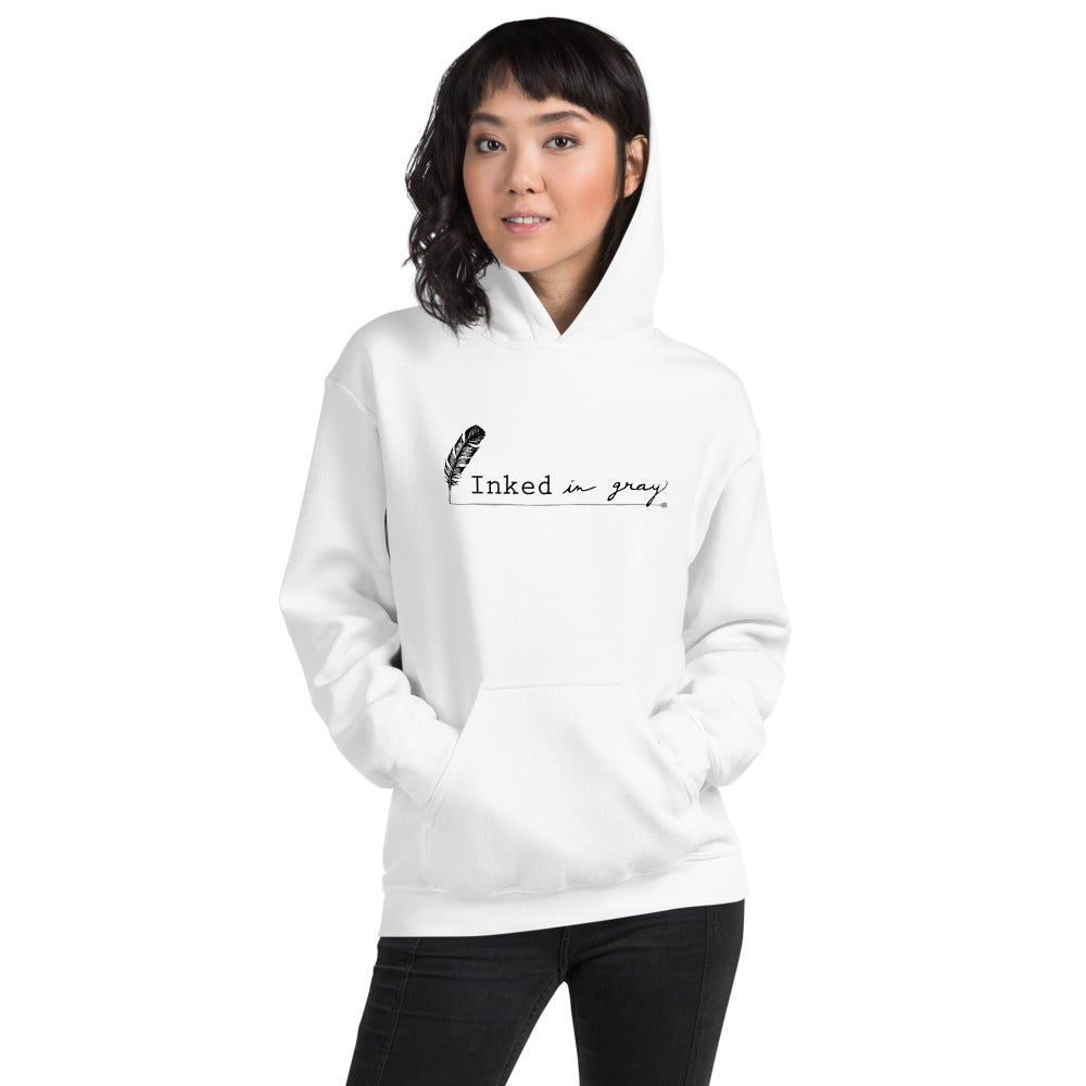 Inked in Gray Hoodie  29.00