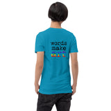 Words Make Art T-shirt - Pride  26.50