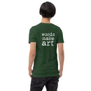 Words Make Art T-shirt - White  26.50