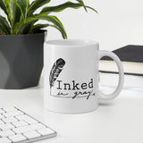 Inked in Gray Mug  11.00