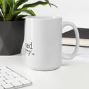 Inked in Gray Mug  11.00