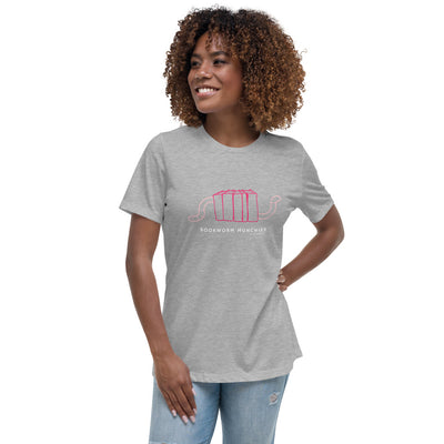 Bookworm Munchies T-shirt Pink  21.00